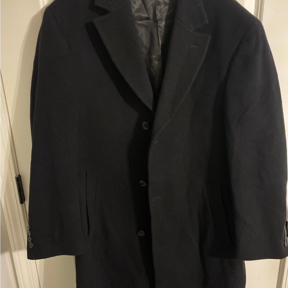 Black Cashmere in love men’s coat and jacket wool in great condition